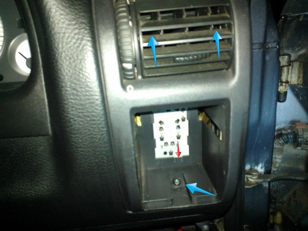 Astra G dash removal how to guide Z22SE.co.uk